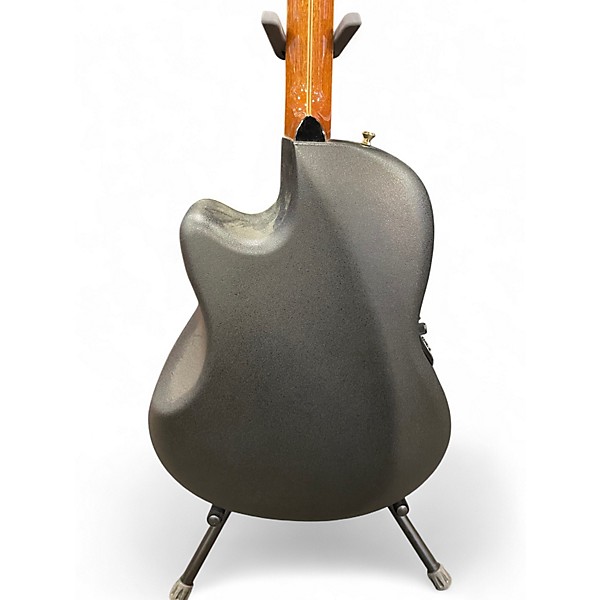 Used Ovation 2077AX Legend Black Acoustic Electric Guitar