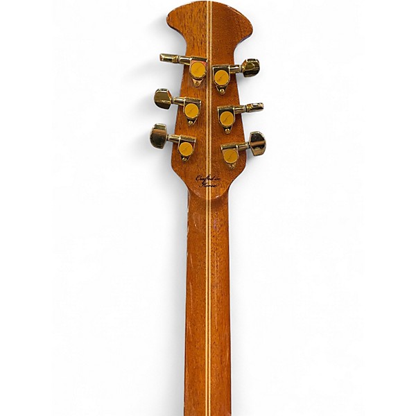 Used Ovation 2077AX Legend Black Acoustic Electric Guitar