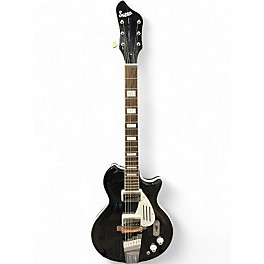 Used Supra 1575JB Black Holiday Black Hollow Body Electric Guitar