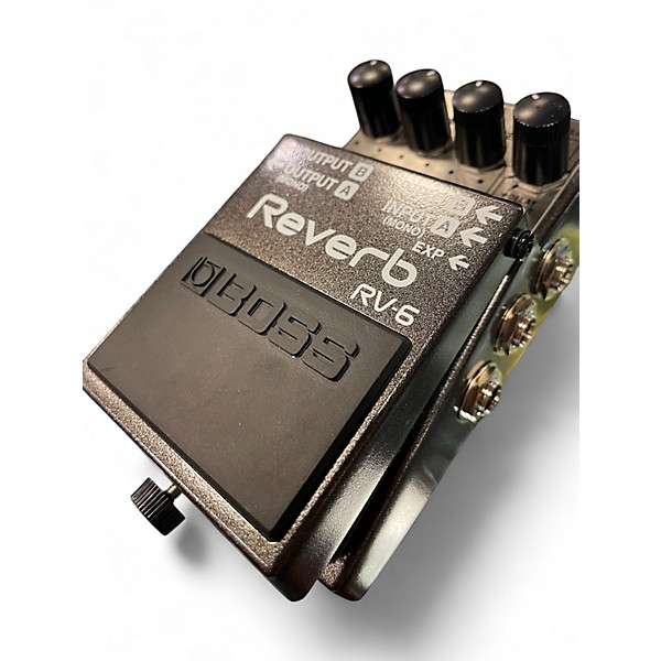 Used BOSS RV6 Digital Reverb Effect Pedal