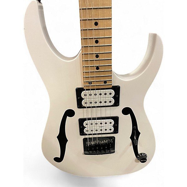 Used Ibanez PGM MIKRO WHITE Solid Body Electric Guitar