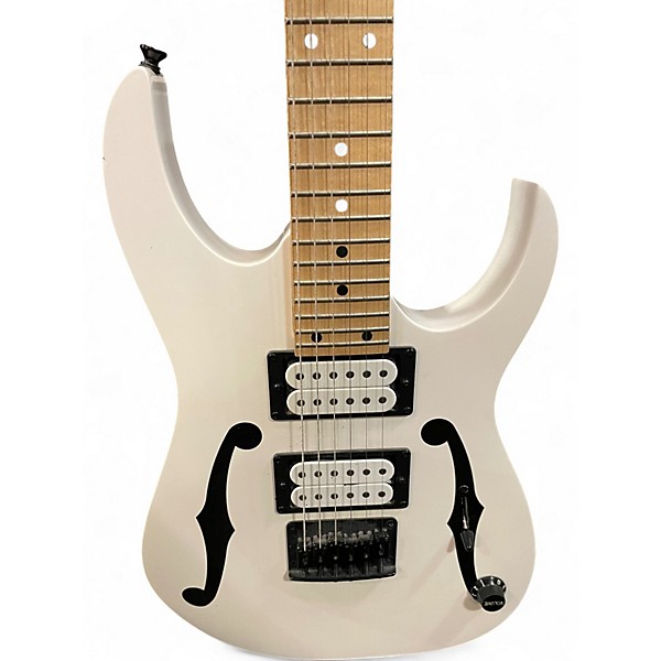 Used Ibanez PGM MIKRO WHITE Solid Body Electric Guitar