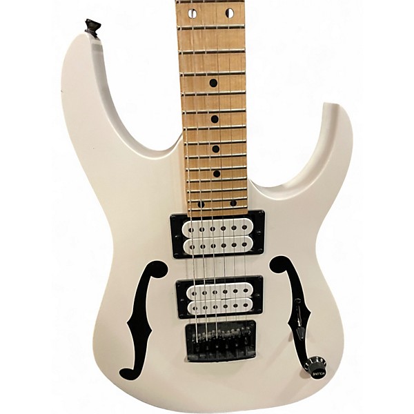 Used Ibanez PGM MIKRO WHITE Solid Body Electric Guitar