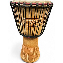 Used Ivory Coast 8in Rope Tuned Djembe