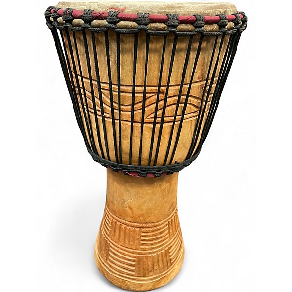 Used Ivory Coast 8in Rope Tuned Djembe