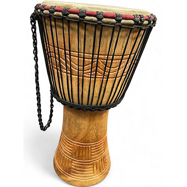 Used Ivory Coast 8in Rope Tuned Djembe