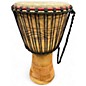Used Ivory Coast 8in Rope Tuned Djembe