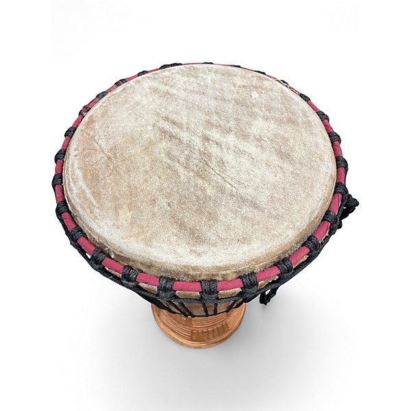 Used Ivory Coast 8in Rope Tuned Djembe
