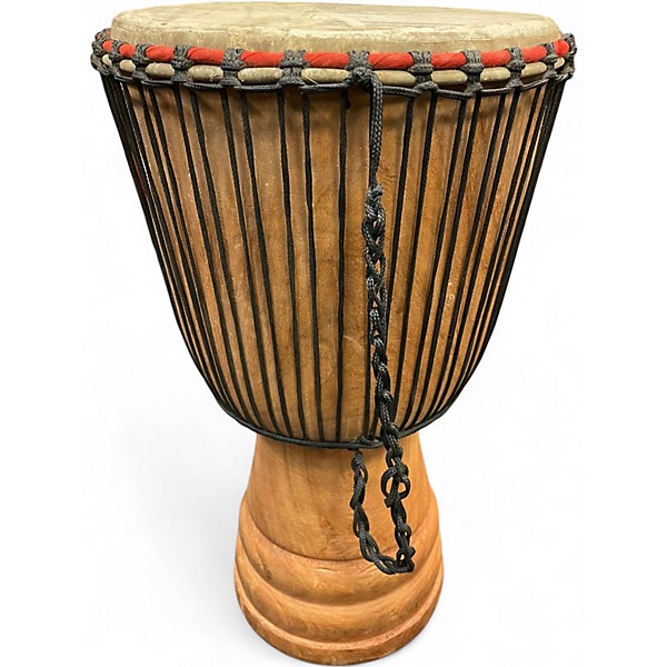 Used Ivory Coast 14in Rope Tuned Djembe