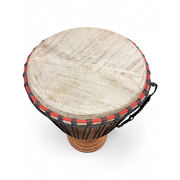 Used Ivory Coast 14in Rope Tuned Djembe