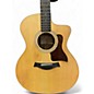 Used Taylor 214CE Natural Acoustic Electric Guitar