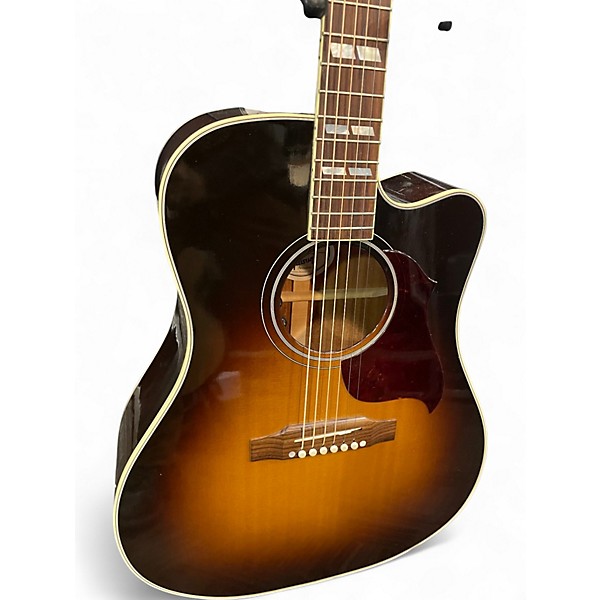 Used 2016 Gibson Hummingbird Pro Natural Acoustic Electric Guitar