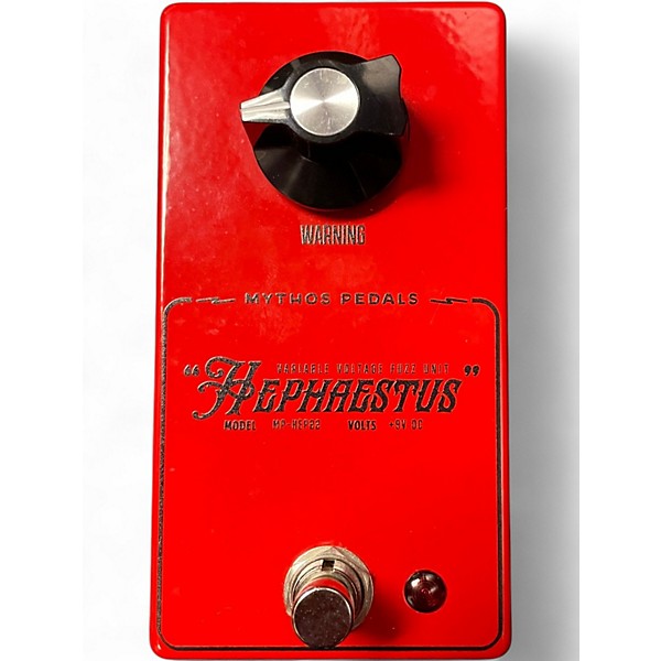 Used Mythos Effects Hephaestus Sub Octave Fuzz 2022 - Red Effect Pedal