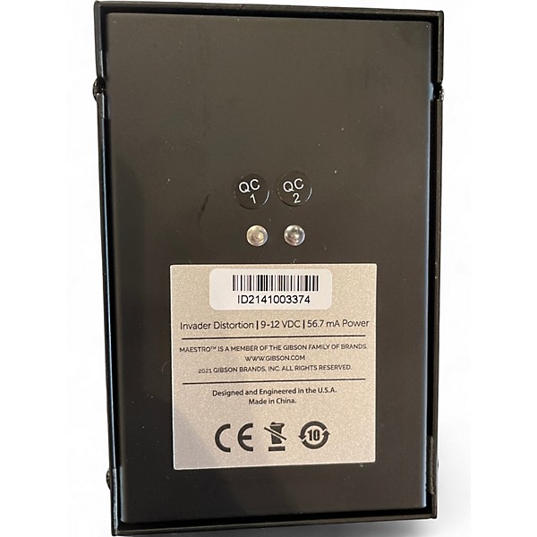 Used Maestro INVADER DISTORTION Effect Pedal