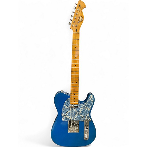 Used Welch Guitars Twang Slinger Vintage Series  Blue Sparkle  Solid Body Electric Guitar