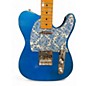 Used Welch Guitars Twang Slinger Vintage Series  Blue Sparkle  Solid Body Electric Guitar