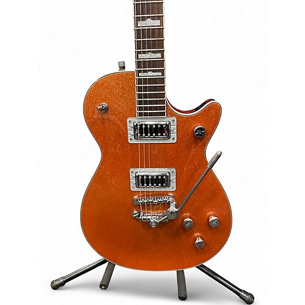 Used Gretsch Guitars G5435T Electromatic Pro Jet Bigsby Orange Sparkle Hollow Body Electric Guitar