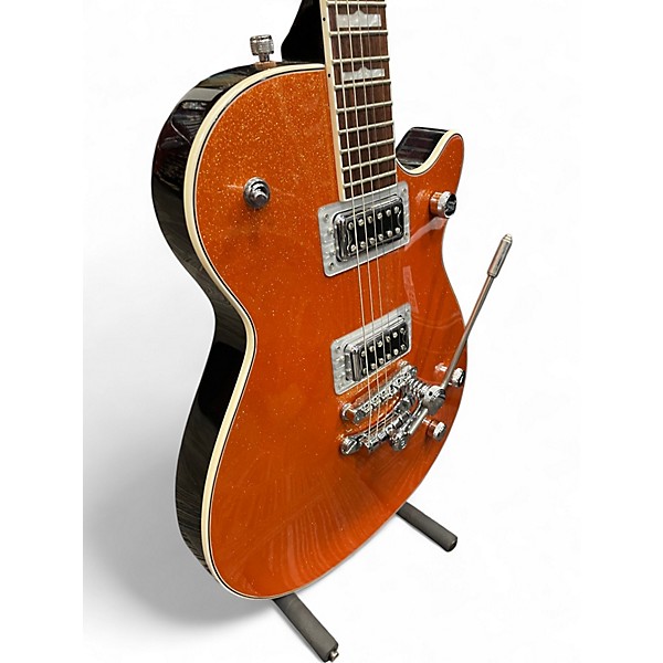 Used Gretsch Guitars G5435T Electromatic Pro Jet Bigsby Orange Sparkle Hollow Body Electric Guitar