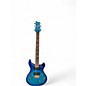 Used PRS SE Custom 24 Piezo Blue Burst Hollow Body Electric Guitar thumbnail