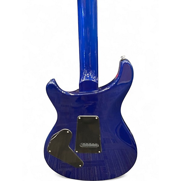 Used PRS SE Custom 24 Piezo Blue Burst Hollow Body Electric Guitar
