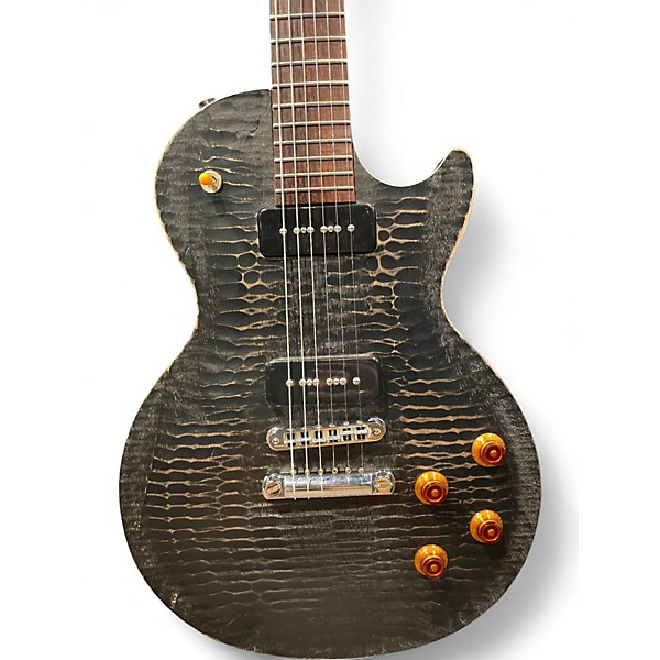 Used 2018 Gibson Les Paul BFG Gator Carved Top Black Solid Body Electric Guitar