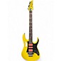 Used Ibanez JEMJR HIGHLIGHTER YELLOW Solid Body Electric Guitar thumbnail
