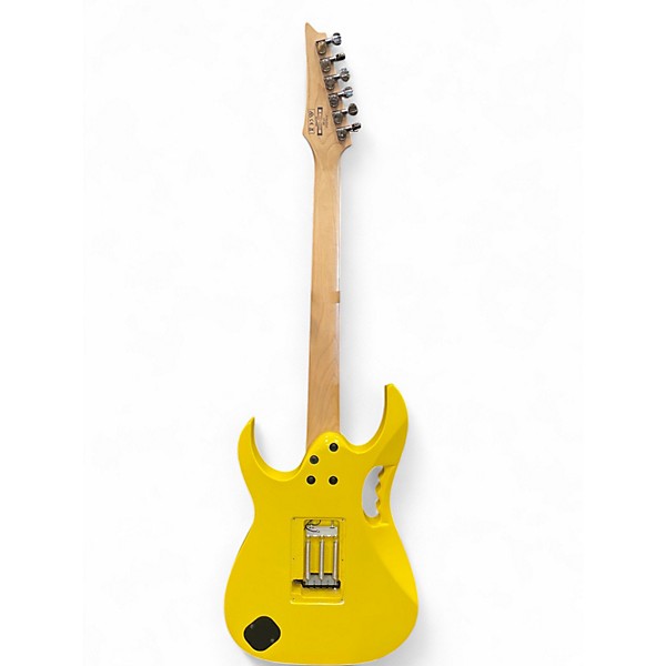 Used Ibanez JEMJR HIGHLIGHTER YELLOW Solid Body Electric Guitar
