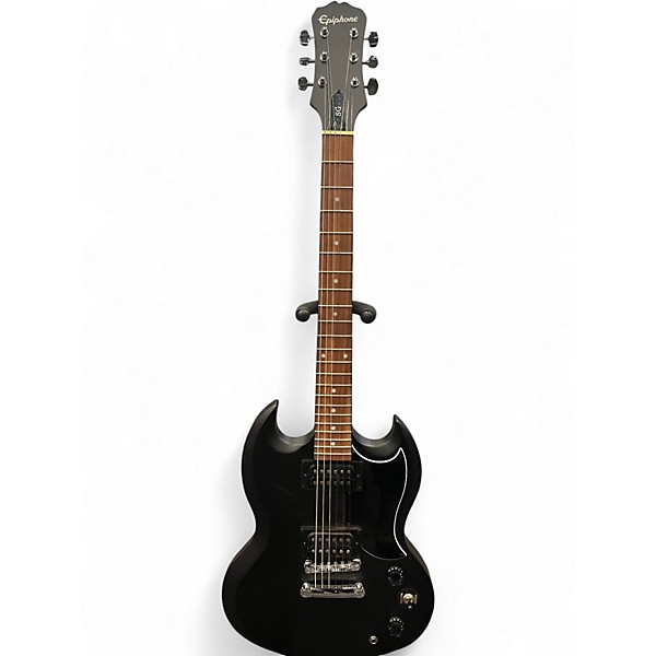 Used Epiphone SG Special Bolt On Black Solid Body Electric Guitar