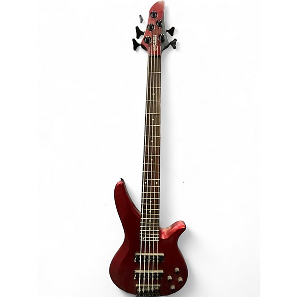 Used Yamaha RBX375 Red Electric Bass Guitar