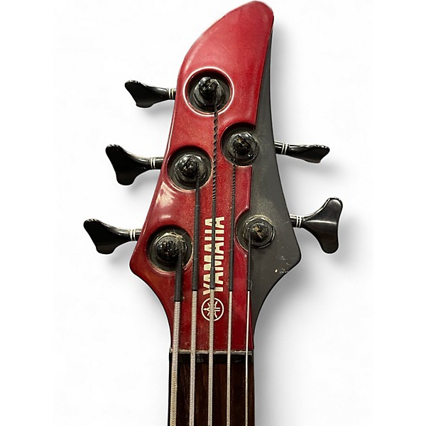 Used Yamaha RBX375 Red Electric Bass Guitar