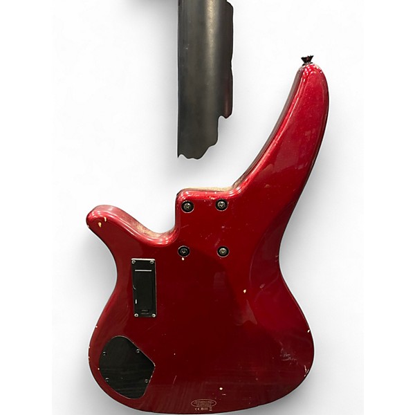 Used Yamaha RBX375 Red Electric Bass Guitar