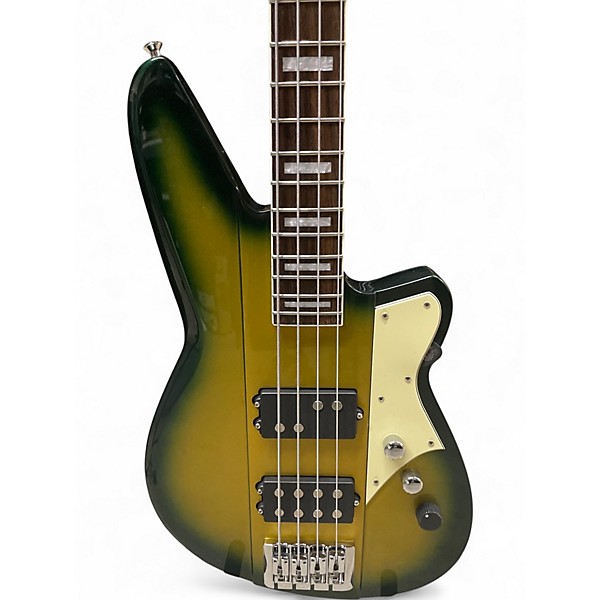 Used Reverend Thundergun Citradelic Sunset Electric Bass Guitar