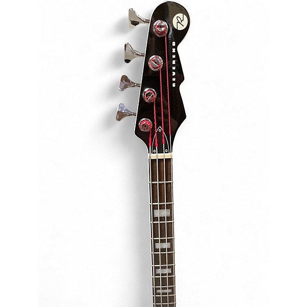 Used Reverend Thundergun Citradelic Sunset Electric Bass Guitar