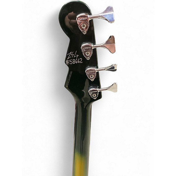 Used Reverend Thundergun Citradelic Sunset Electric Bass Guitar