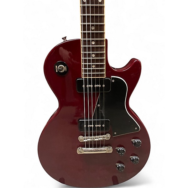 Used Gibson Les Paul Special Trans Red Solid Body Electric Guitar