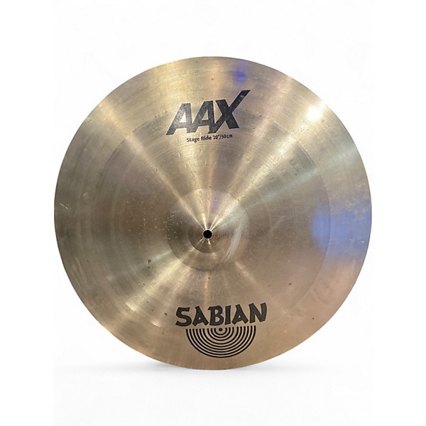 Used SABIAN 20in AAX Stage Ride Cymbal