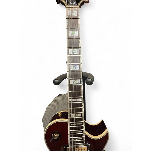 Used Carparelli S4 2 Color Sunburst Solid Body Electric Guitar