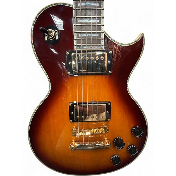 Used Carparelli S4 2 Color Sunburst Solid Body Electric Guitar