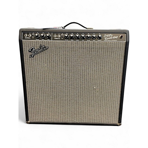 Used Fender 65 SUPER REVERB REISSUE 45 WATT Tube Guitar Combo Amp