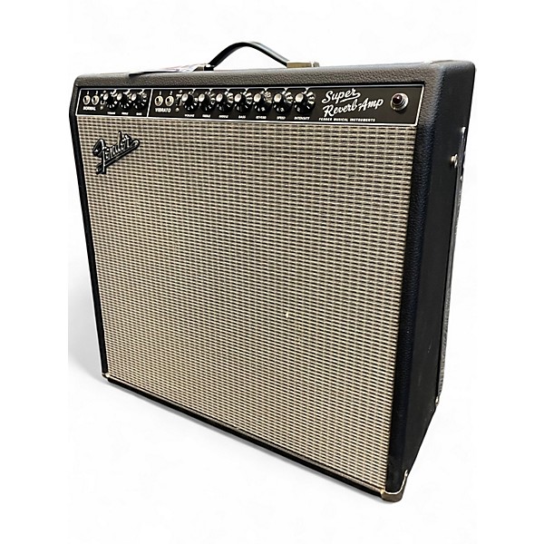 Used Fender 65 SUPER REVERB REISSUE 45 WATT Tube Guitar Combo Amp