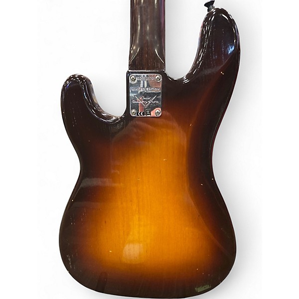 Used Fender Limited Edition Journeyman Relic® '57 Precision Bass® - Rose Chocolate 2-Color Sunburst Electric Bass Guitar
