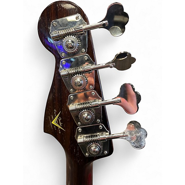 Used Fender Limited Edition Journeyman Relic® '57 Precision Bass® - Rose Chocolate 2-Color Sunburst Electric Bass Guitar