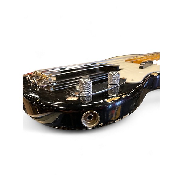 Used Fender LIMITED EDITION 1955 RELIC PRECISION BASS Black Electric Bass Guitar