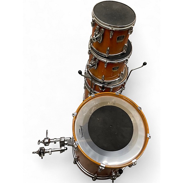 Used 2010s Yamaha 5 Piece STAGE CUSTOM ADVANTAGE Natural Drum Kit
