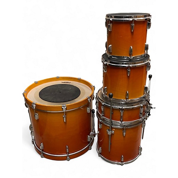 Used 2010s Yamaha 5 Piece STAGE CUSTOM ADVANTAGE Natural Drum Kit