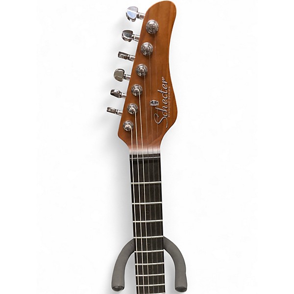 Used Schecter Guitar Research Diamond Series Nick Johnston Signature atomic Frost Solid Body Electric Guitar