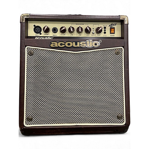 Used Acoustic A15 15W 1x6.5 Acoustic Guitar Combo Amp