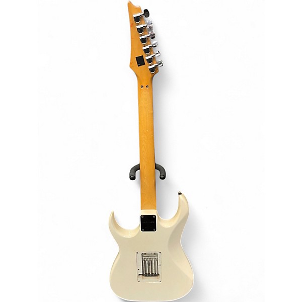 Used Ibanez EX SERIES 370 Classic White Solid Body Electric Guitar