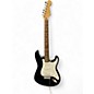 Used Fender Standard Stratocaster Black Solid Body Electric Guitar thumbnail