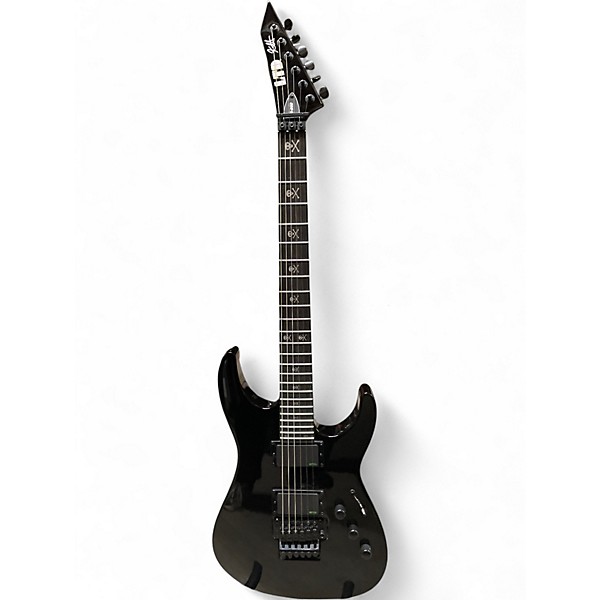 Used ESP LTD KH602 Kirk Hammett Signature Black Solid Body Electric Guitar